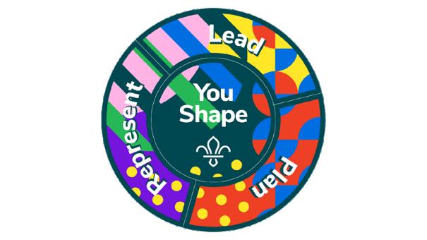 You Shape Award Scouts Badge